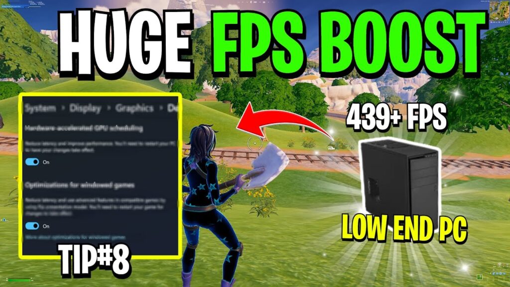How to Boost FPS in Games on a Low-End Windows PC?