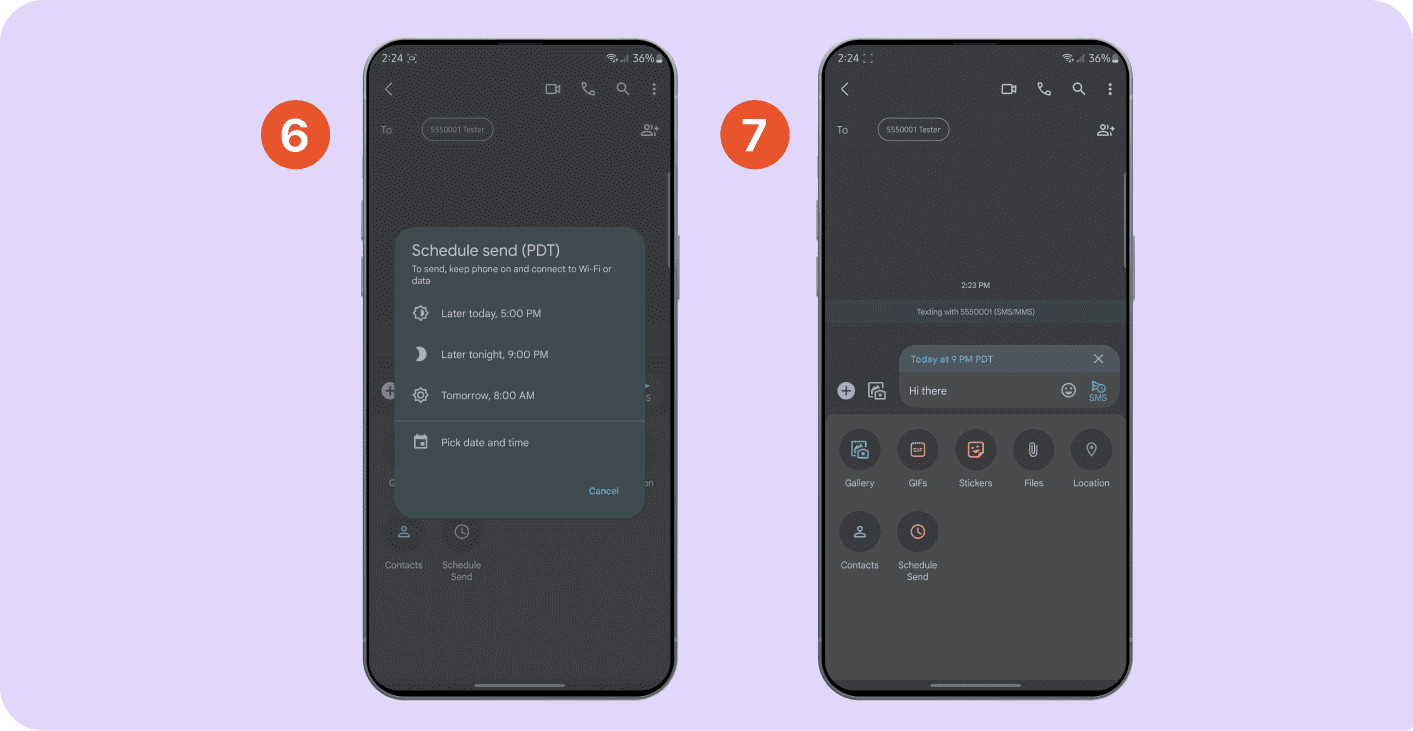 How to Cancel a Scheduled Text Message on Android?