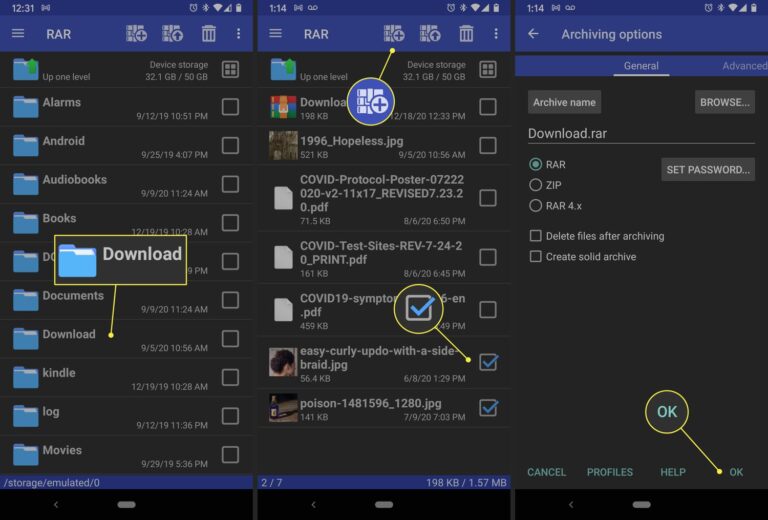 How to Open ZIP or RAR Files on Android Without Installing Anything?