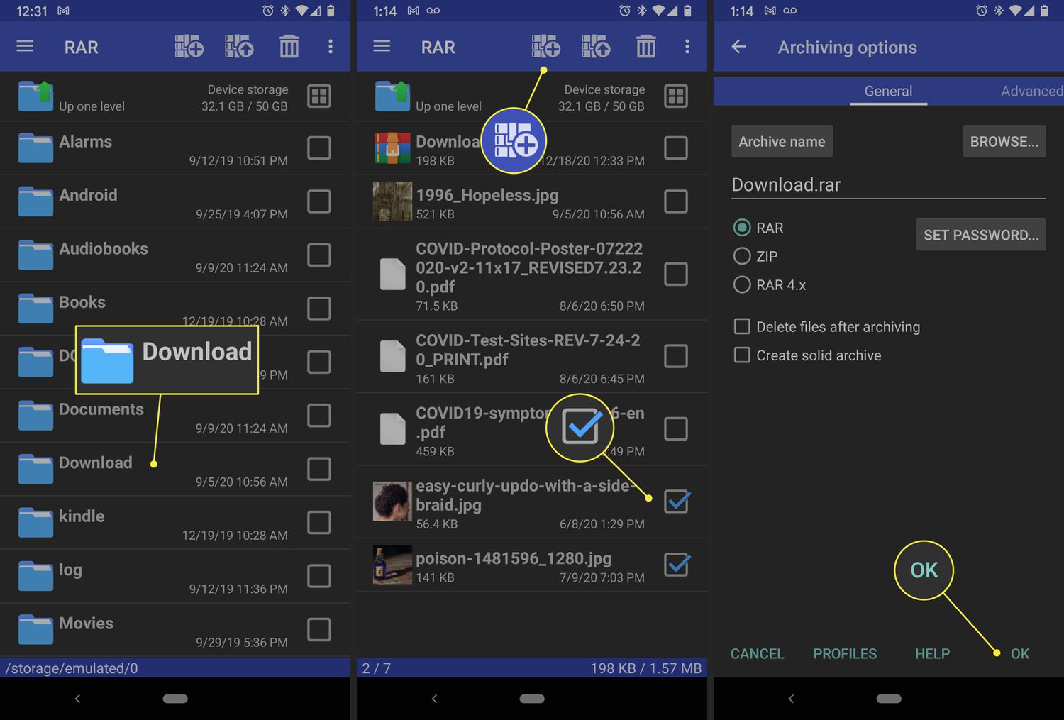 How to Open ZIP or RAR Files on Android Without Installing Anything?